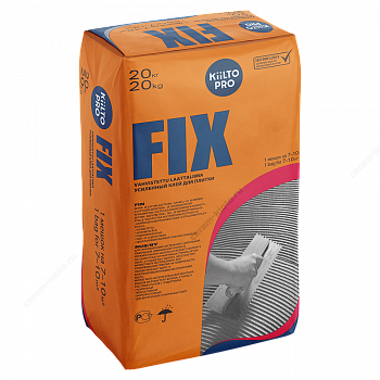 Усиленный клей для плитки Kiilto Fix 20 кг.